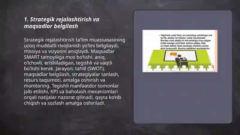 Talim mussasalarini boshqarish 3