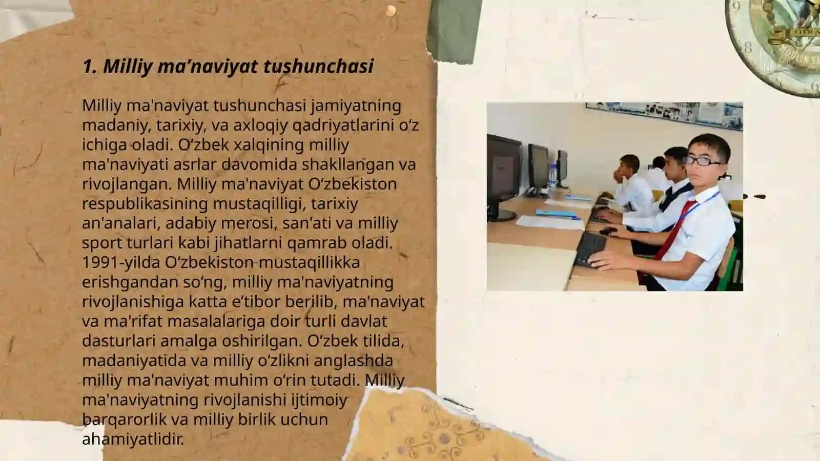 Milliy maʼnaviyat rivojlanish konsepsiyasining yaratilishi 3