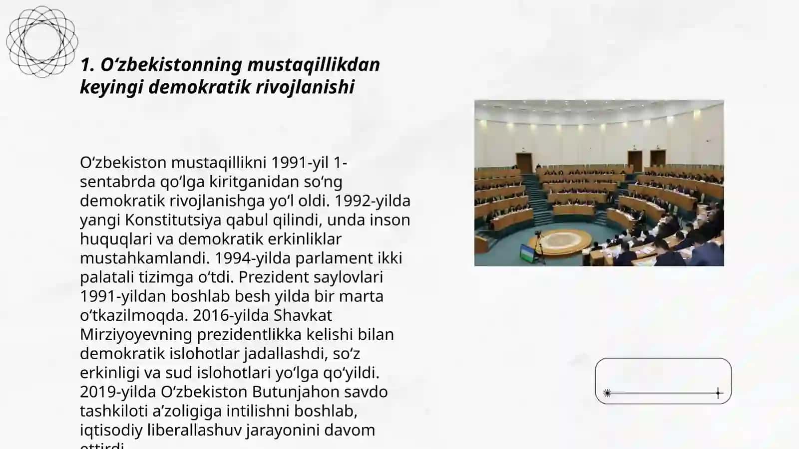 O‘zbekistonda demokratik, fuqarolik jamiyati asoslarining shakllanishi 3