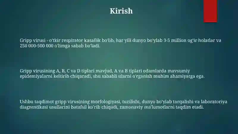 Gripp virusini laboratoriya diagnostikasi 3