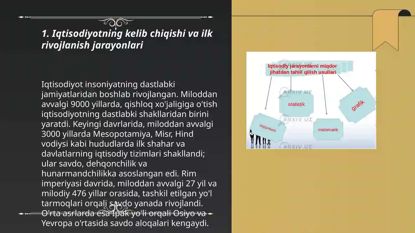 Iqtisodiyot taʼlimotlar tarixi va mohiyati 3