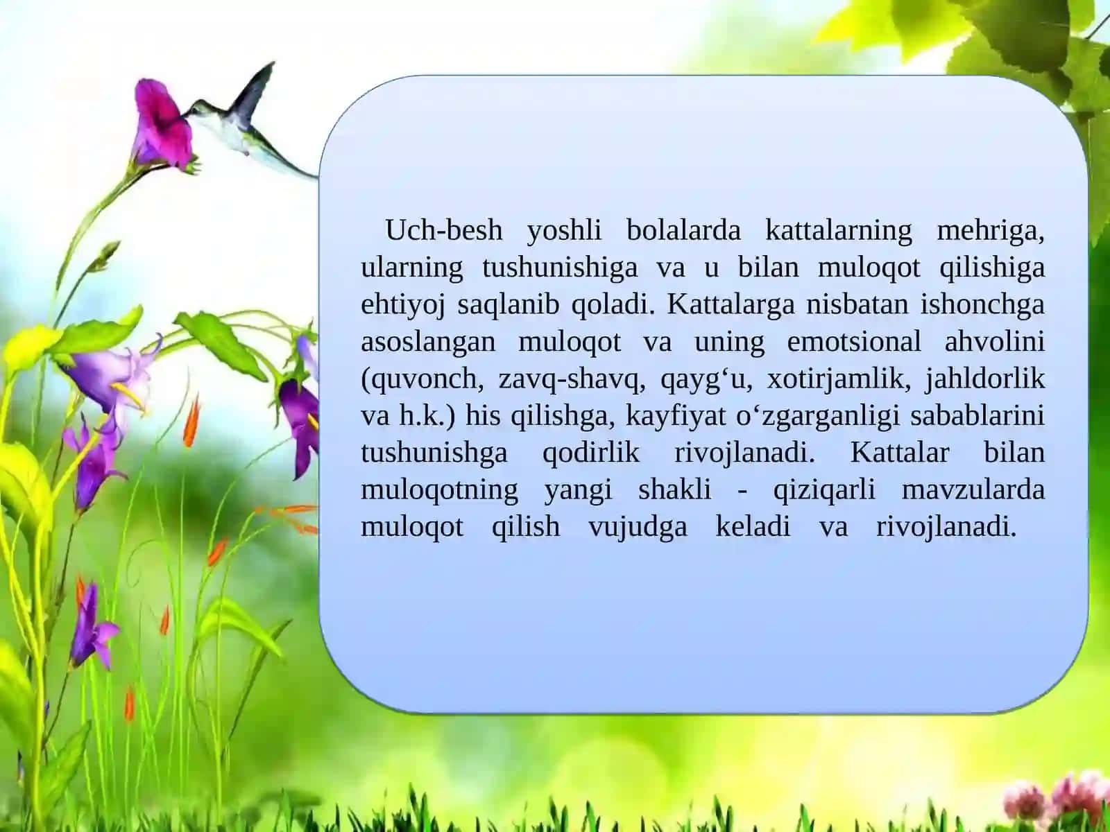 Maktabgacha ta’lim tashkilotlarida kichik yoshdagi bolalarning nutqini o‘stirish metodlari va vositalari 3