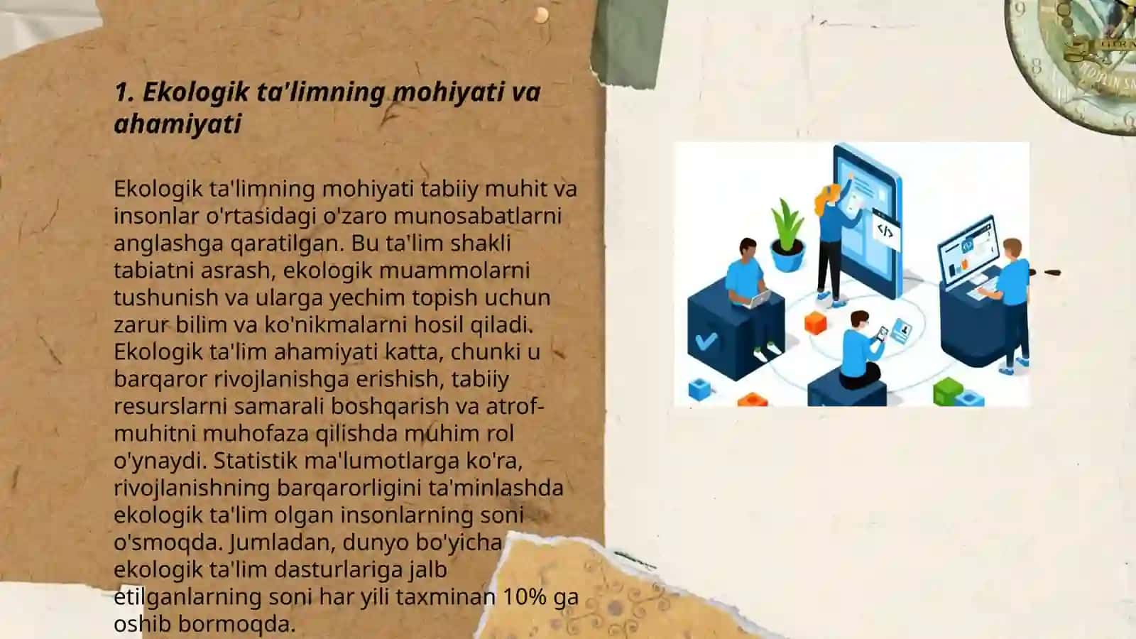 Ekologik ta'lim va tarbiya tushunchasi 3