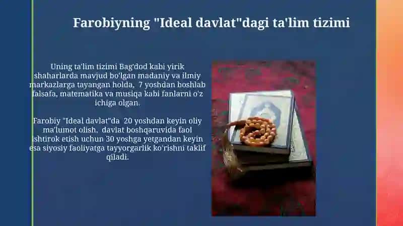 Abu Nasr Forobiy, Abu Rayhon Beruniyning asarlaridagi pedagogik fikrlar 3