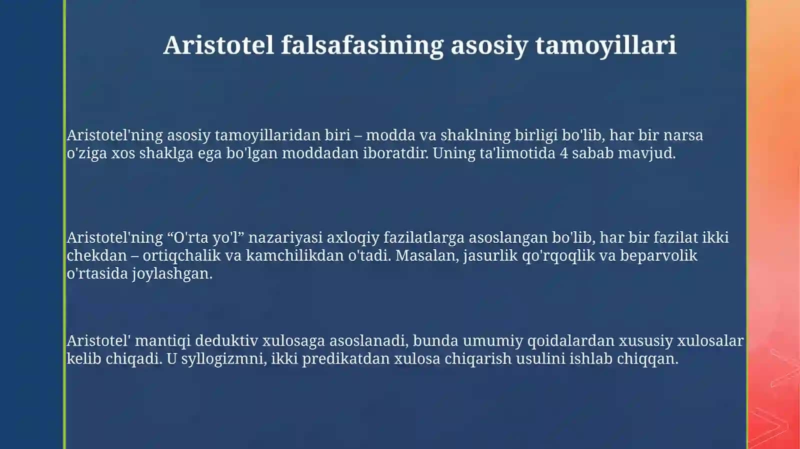 Aristotel va sharq peripatetizimi 3