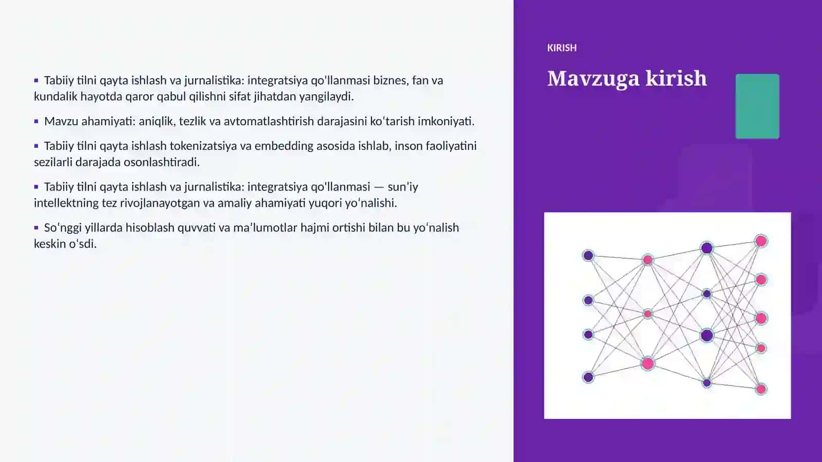 Tabiiy tilni qayta ishlash va jurnalistika: integratsiya qo'llanmasi 3