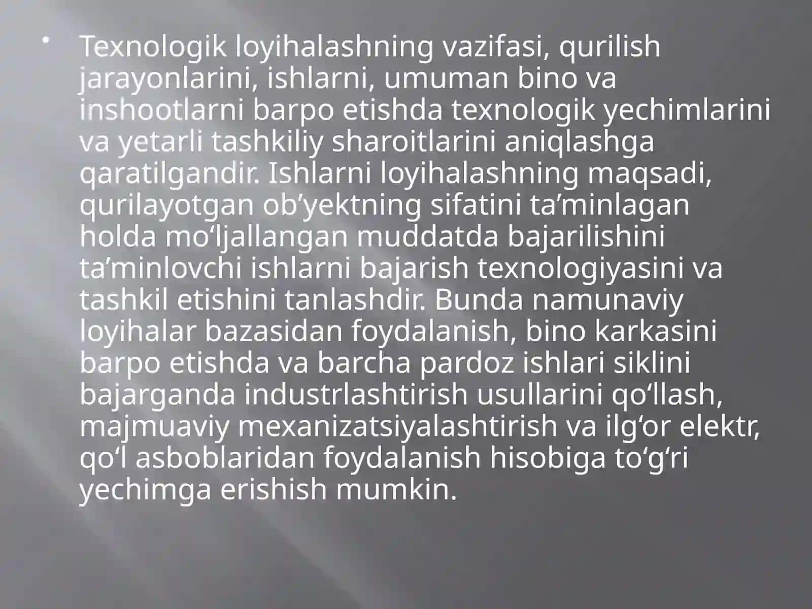 Transporting sho'otlari va binalari 3