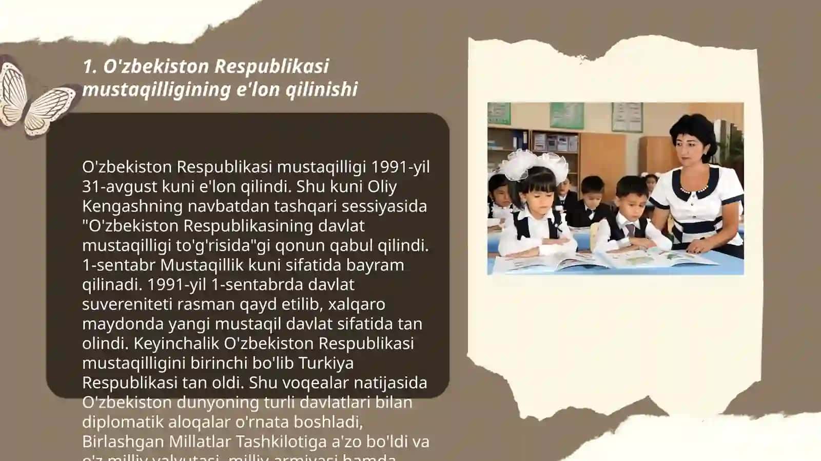 O'zbekiston Respublikasining Mustaqilligi 3