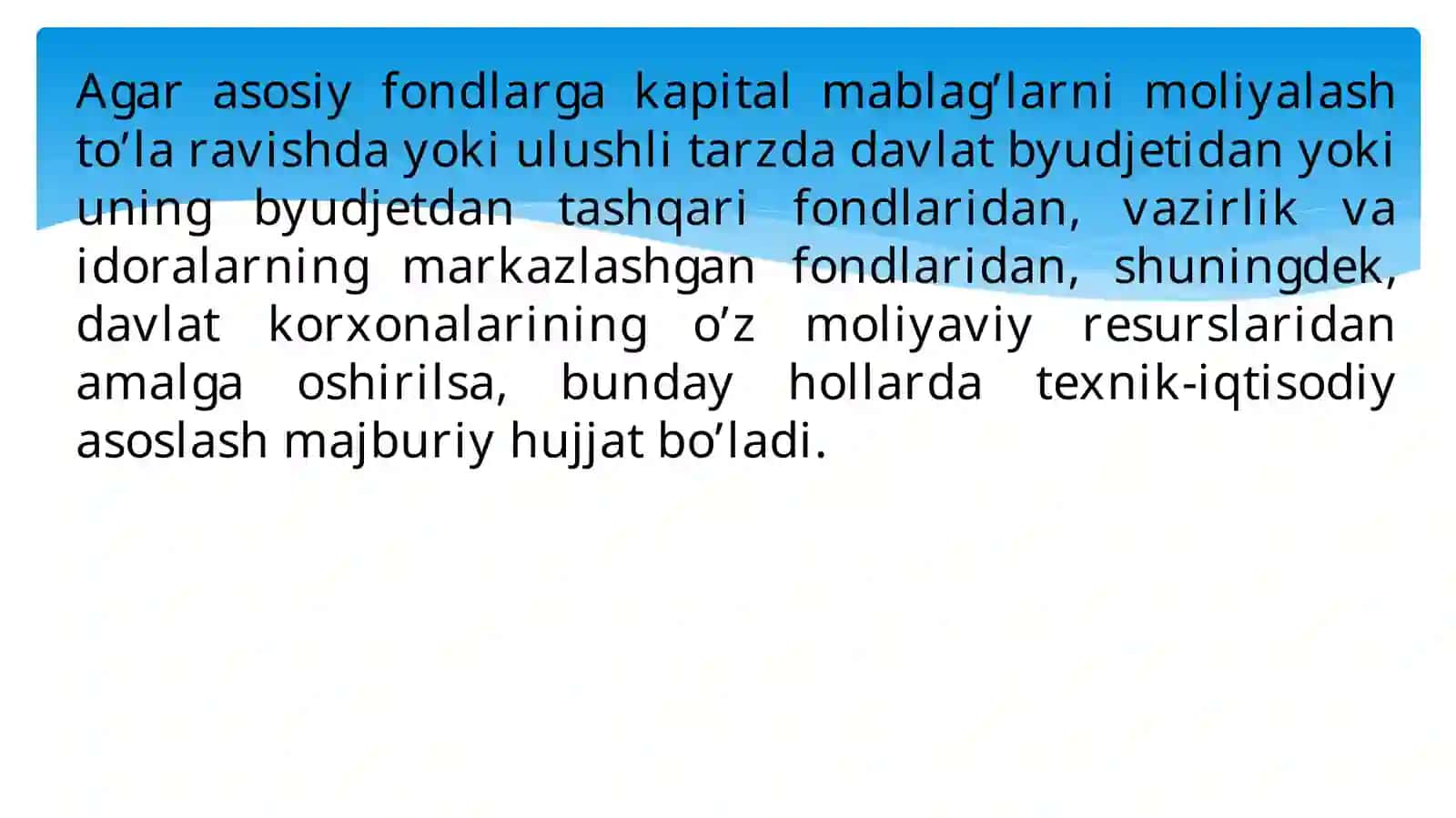 Loyiha boshqarishda Texnik topshiriqdani o'rni 3