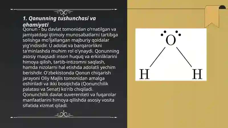 Qonun tushunchasi va ahamiyati 3