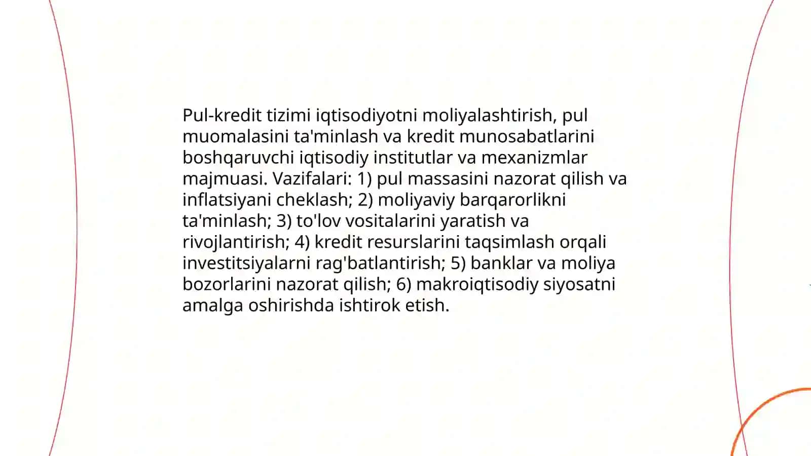 Pul-kredit tizimi va banklar 3