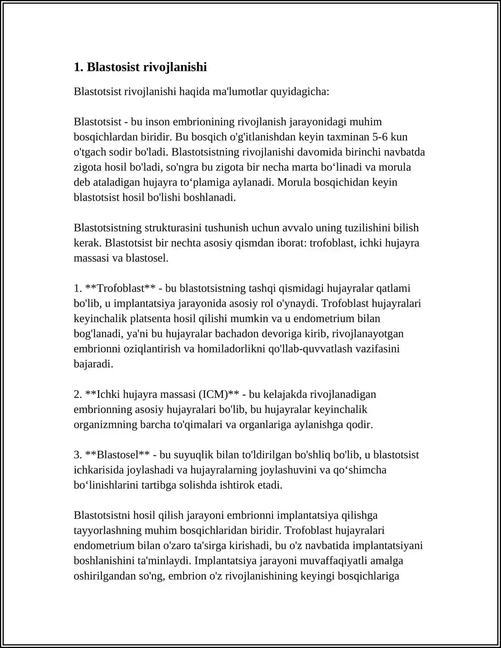 ODAM EMBRIOLOGIYASI QALTIS DAVRLARI 3