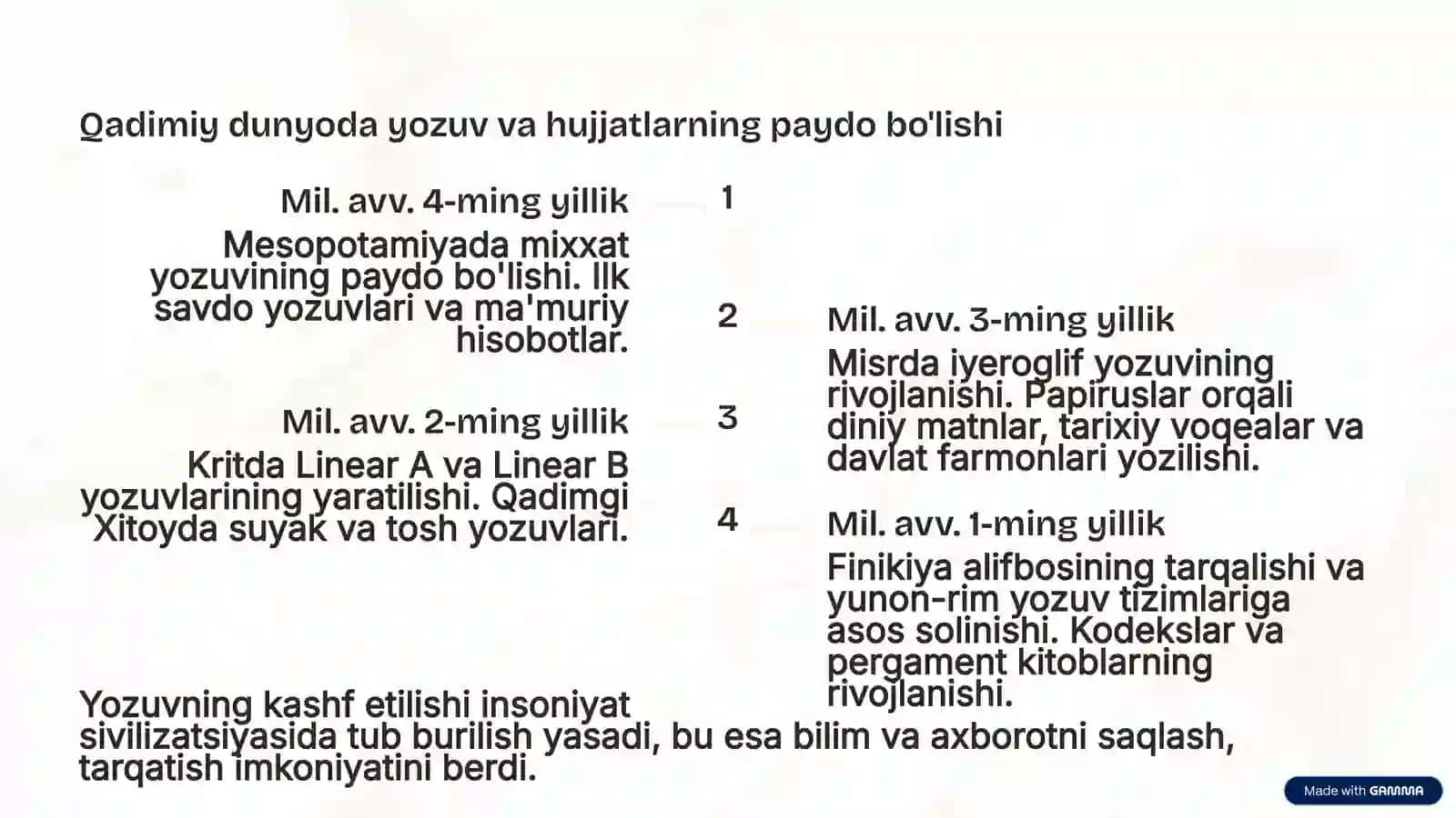 Hujjatchilik tarixi: qadimiy hujjatlar. Xonliklar davri hujjatlari 3