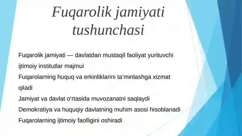 FUQAROLIK JAMIYATINI INSTUTI 3