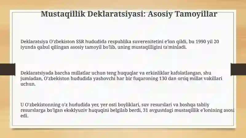 Islom Karimov Oʻzbekistonning birinchi prezidenti 3