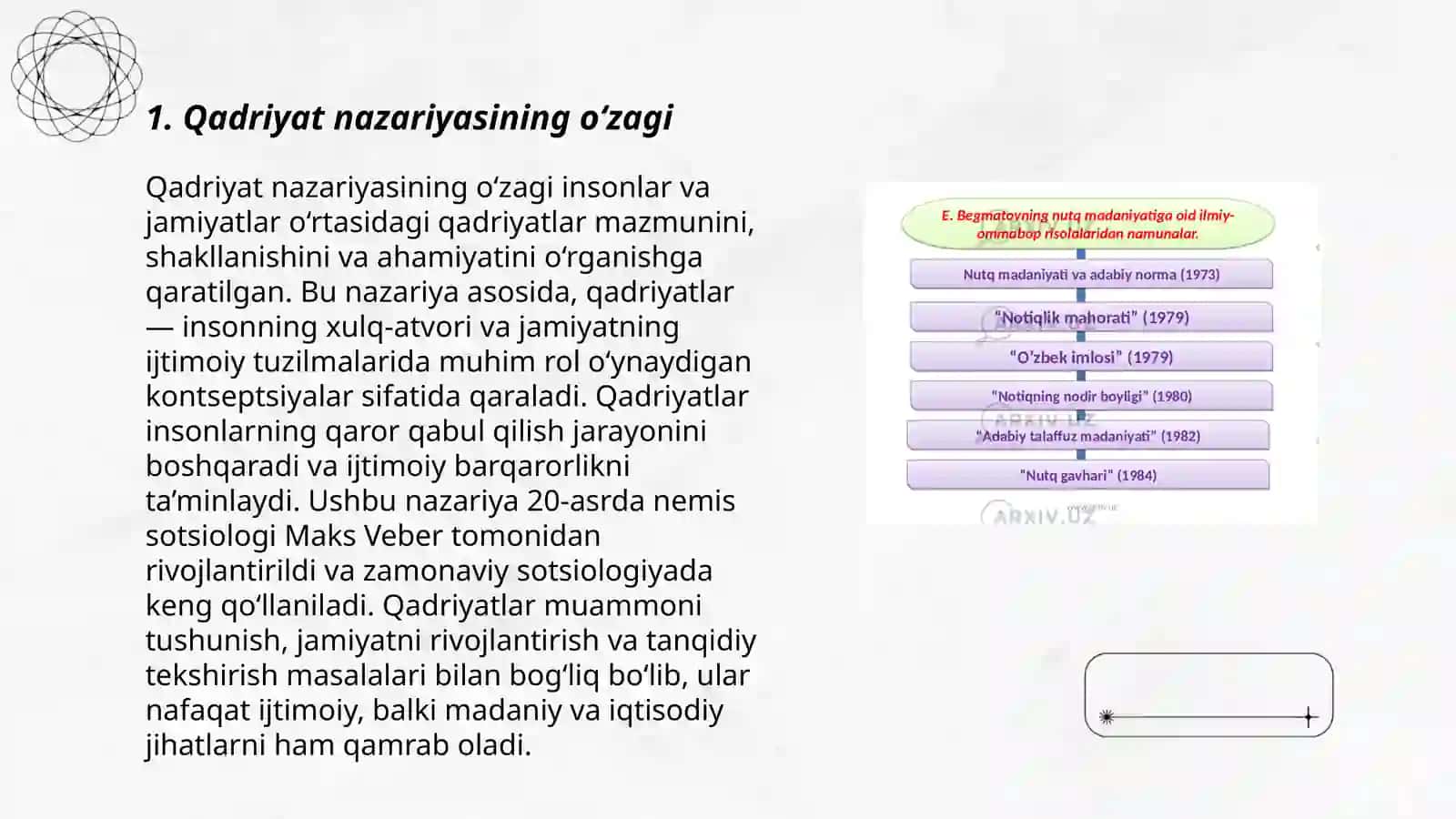 Qadriyat nazariyasining shakllanish tarixi 3