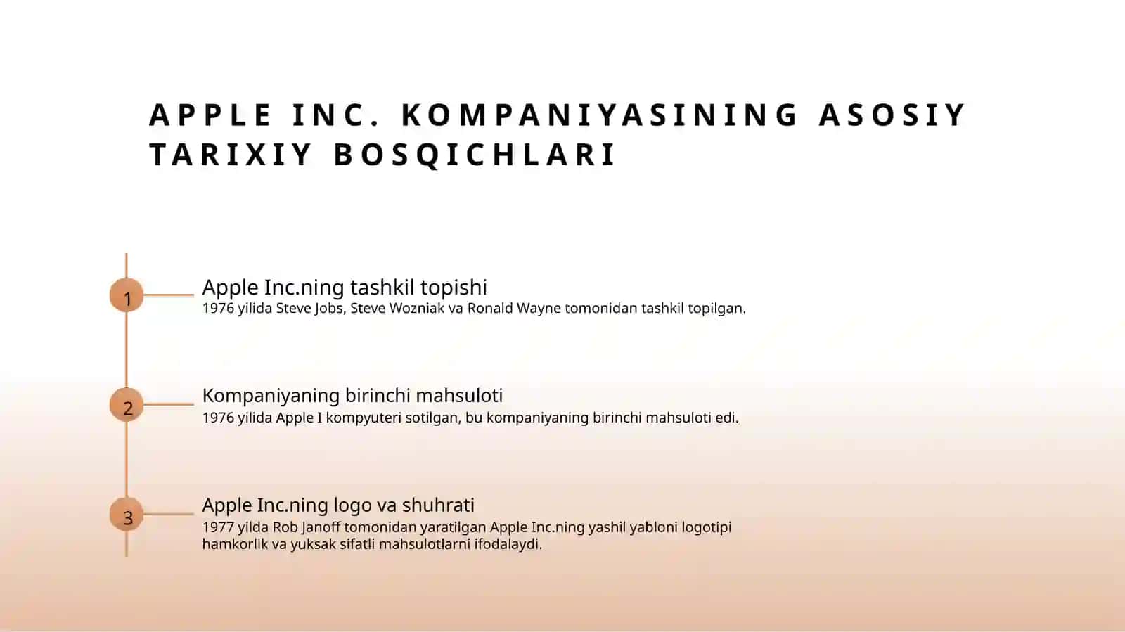 Apple company 3