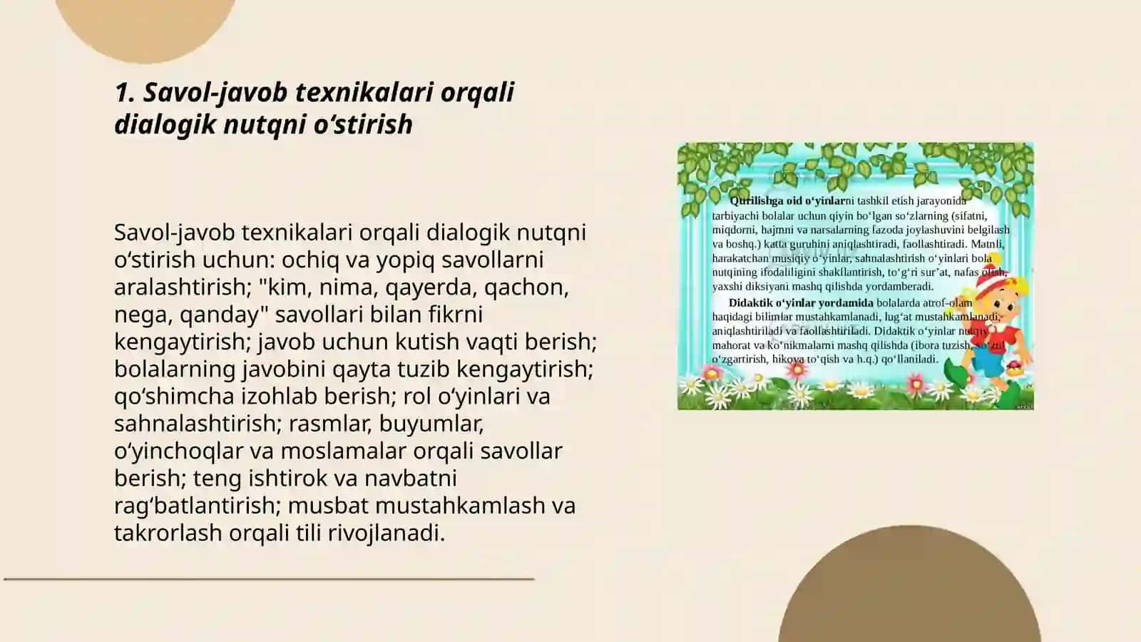 Maktabgacha yoshdagi bolalarning dialogik va monologik nutqini o‘stirish yo‘llari 3