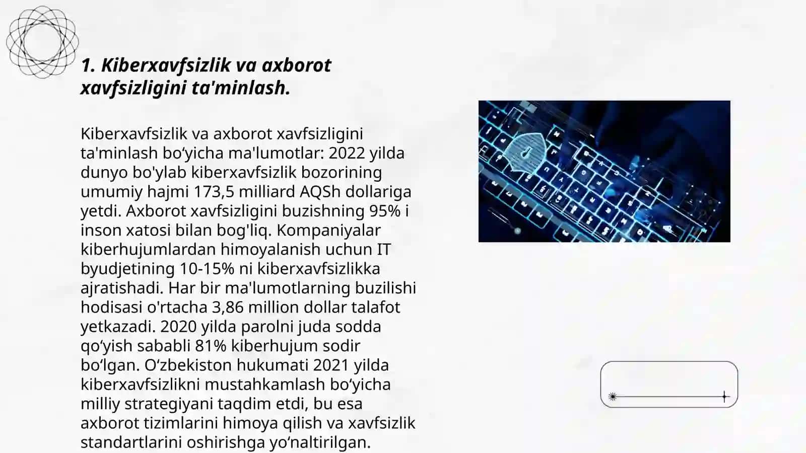 Kiberxavfsizlikga oid milliy va xorijiy me’yoriy-huquqiy hujjatlar tahlili 3