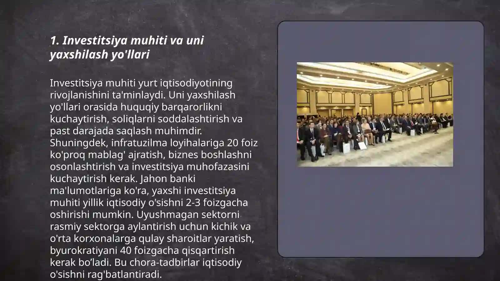 Investitsiya faoliyati va infratuzilmasi 3