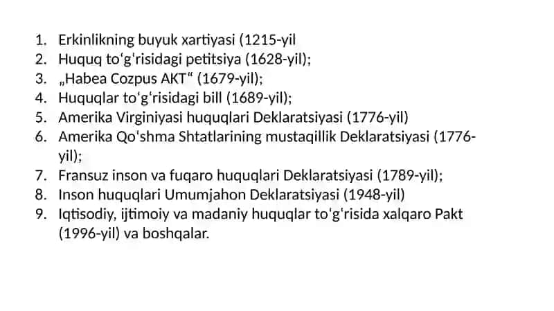 Inson Huquqlari 3