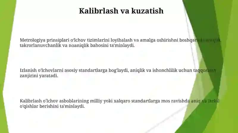 Metrologik faoliyatni rivojlantirish tamoyillari 3