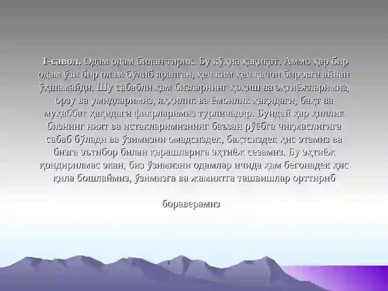 Axloq Falsafasi (Etika) 3