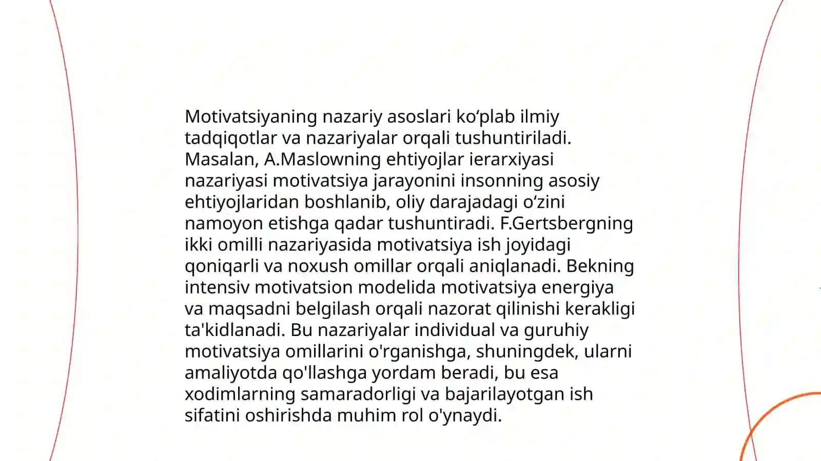 Motivatsiyaning nazariy asoslari 3