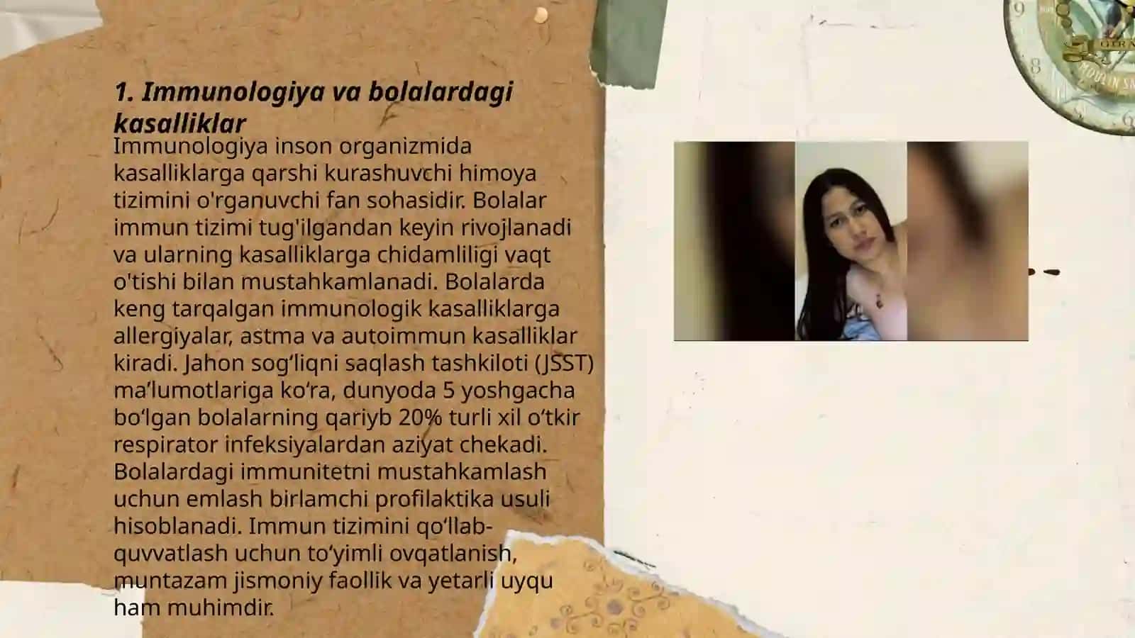 Immunalogiya va uzoq muddatli davolanishda boʻlgan bolalarda maktabgacha va umumiy oʻrta taʼlimni tashkil etish 3