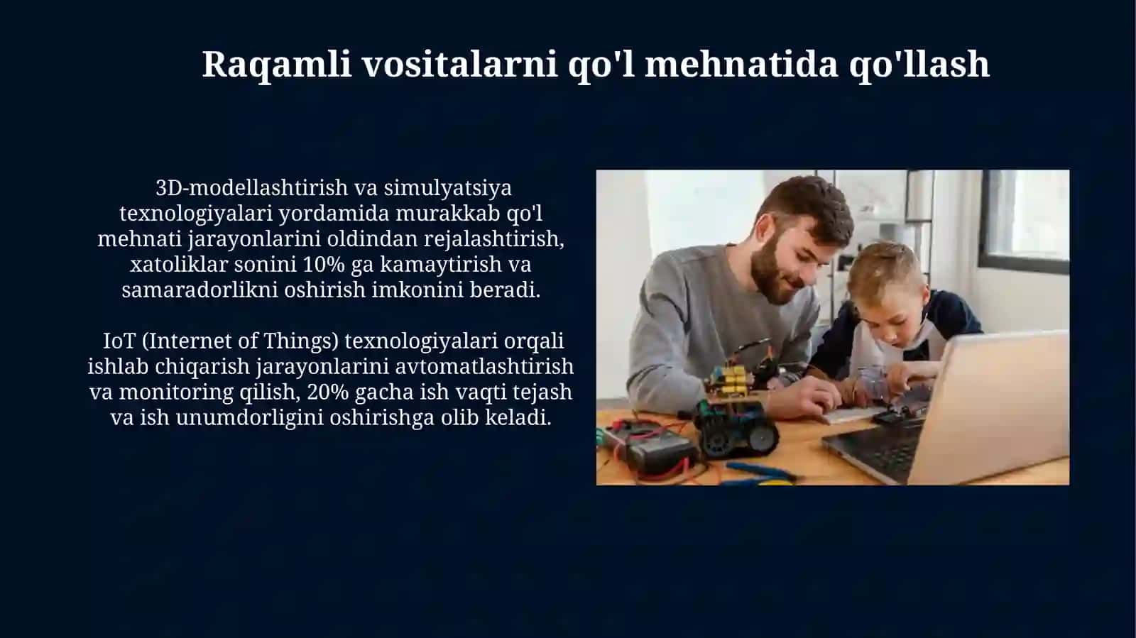 Qo'l mehnatini o'qitish texnologiya darslarini tashkil qilish 3
