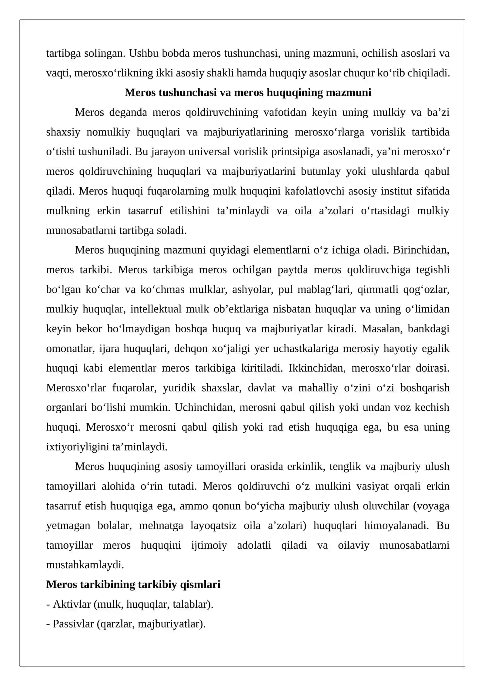 Merosga bo‘lgan huquq to‘g‘risida guvohnomalar berish 3