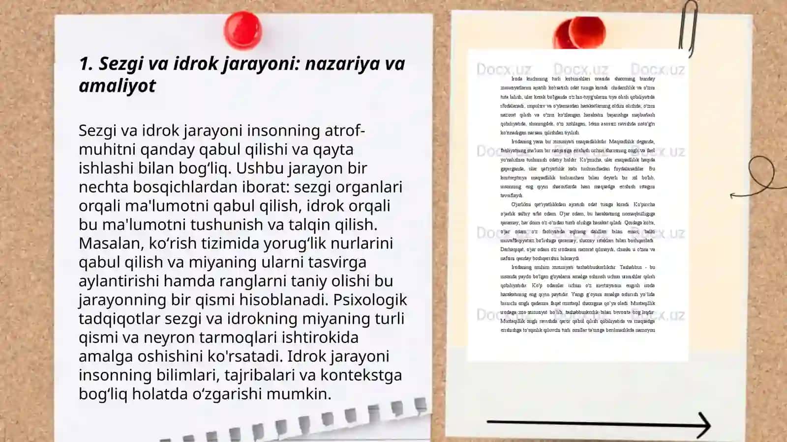 Sezgi Idrok Xotira Diqqat jarayoni va turli kasalliklarda buzilishi 3