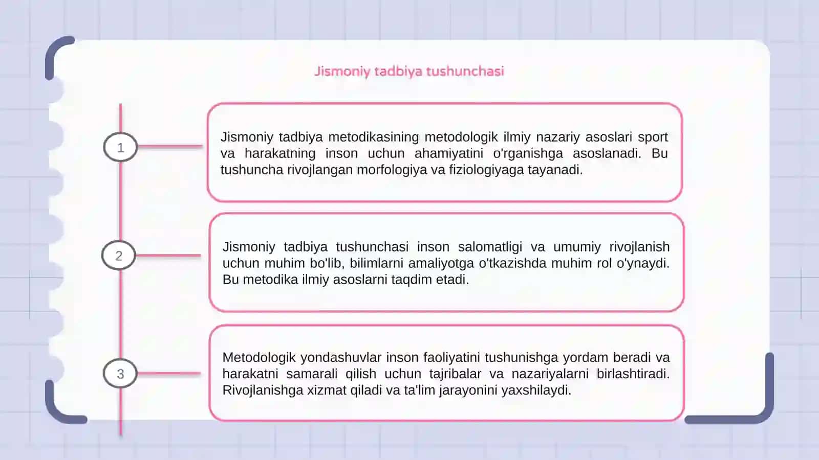 Jismoniy tadbiya metodikasining metodologik ilmiy nazariy pisiholodogik asoslari 3