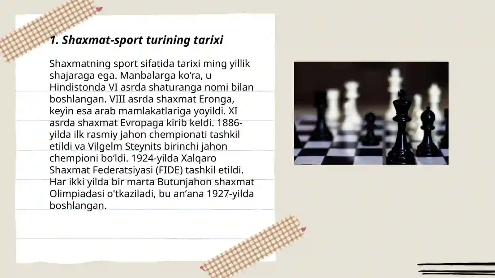 Shaxmat-sport turi haqida 3