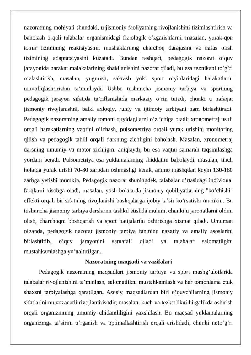 Pedagogik nazorat va tayyorgarlik turlarini baholash 3