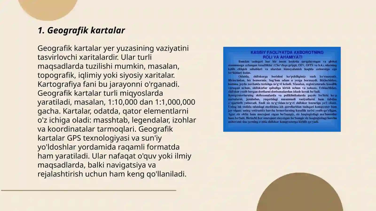Geografik kartalar 3