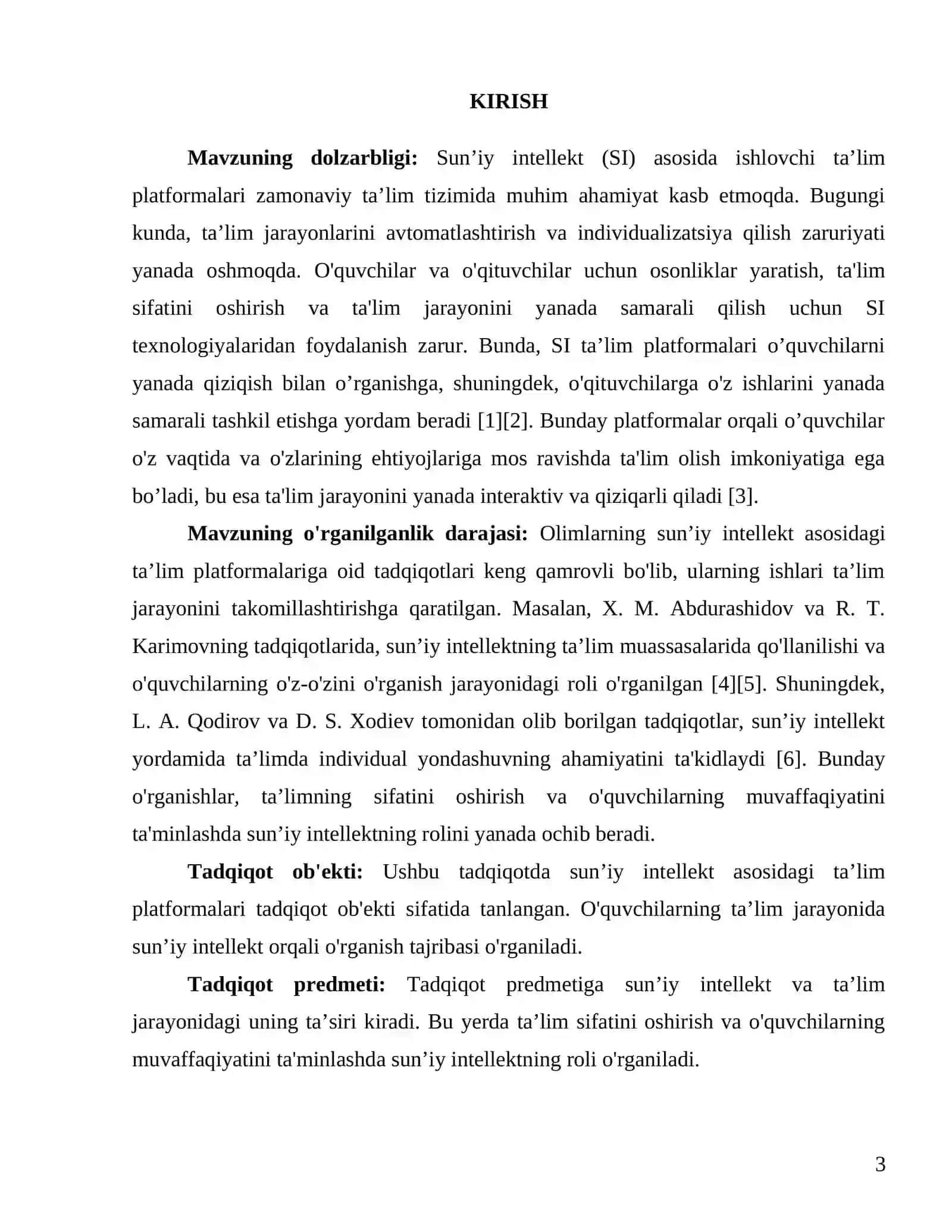 PEDAGOGIK DASTURIY VOSITA FANIDAN KURS ISHI 3