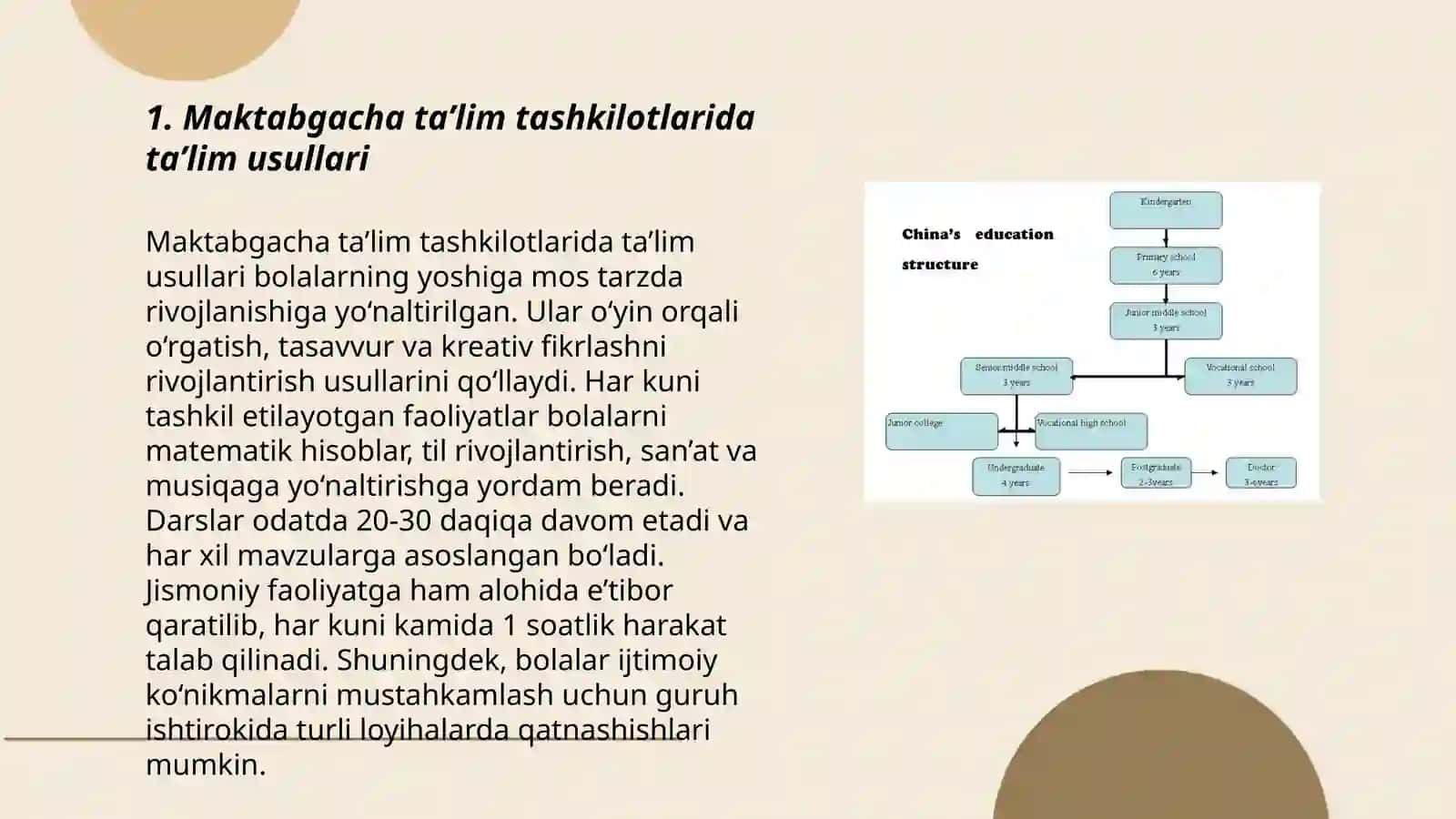 Maktabgacha ta’lim tashkilotlarida ta’lim shakli 3