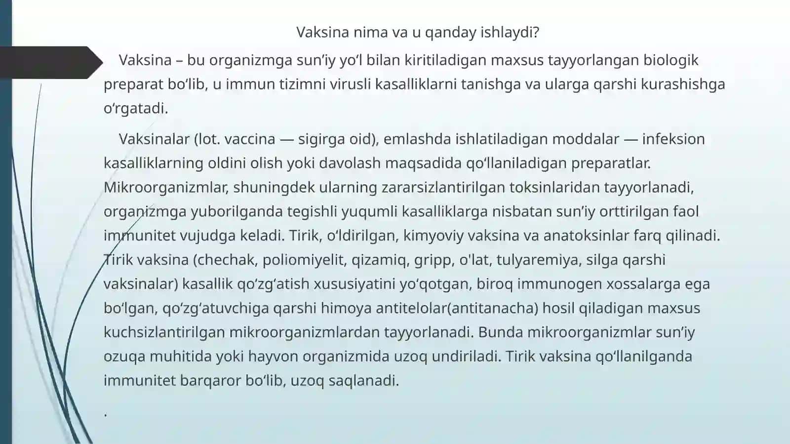 Virusga qarshi vaktsinalar va ularni ishlab chiqarish 3