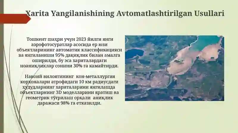 Yangi Aerofotomateriallar Yordamida Xaritalarni Yangilash Metodologiyasi 3