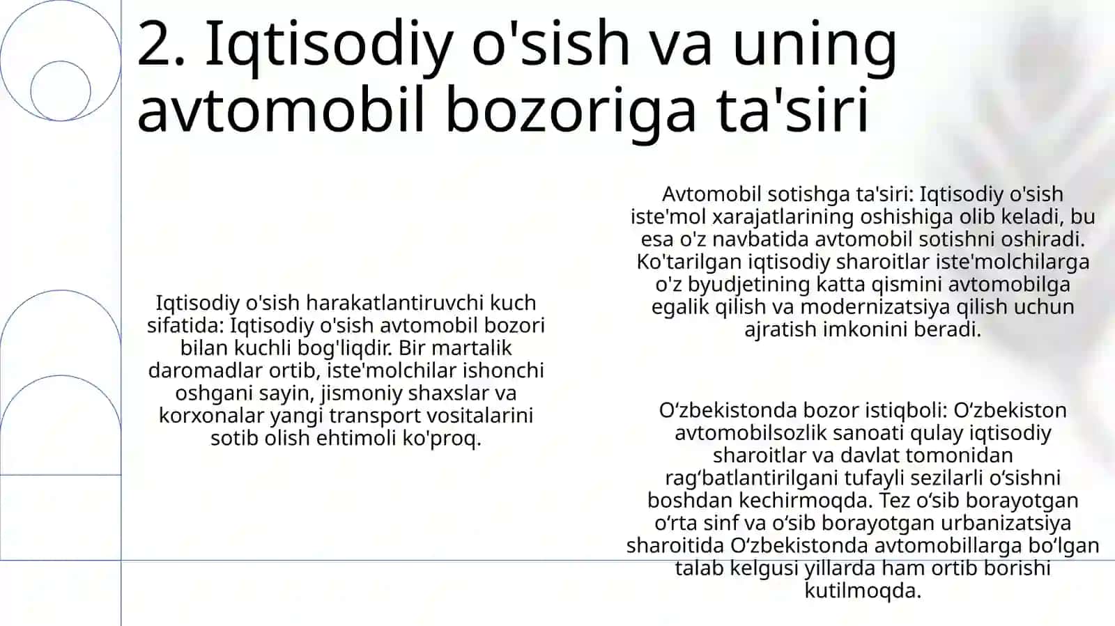 O‘zbekistonda Avtomobilsozlik Sanoatining Istiqboli 3