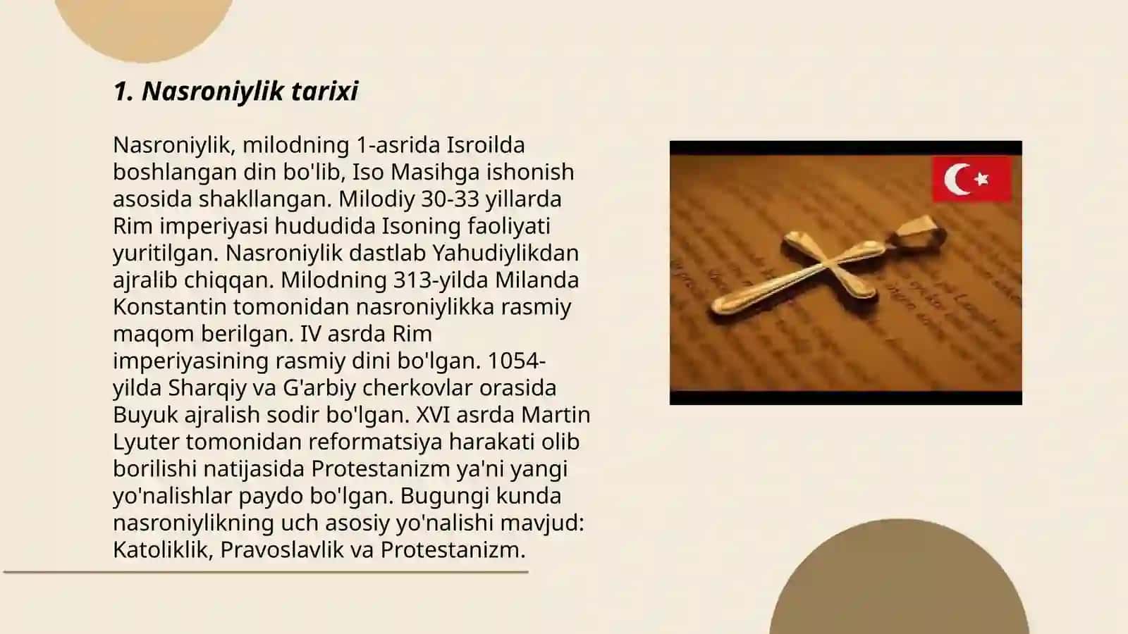 Nasroniylik tarixi 3