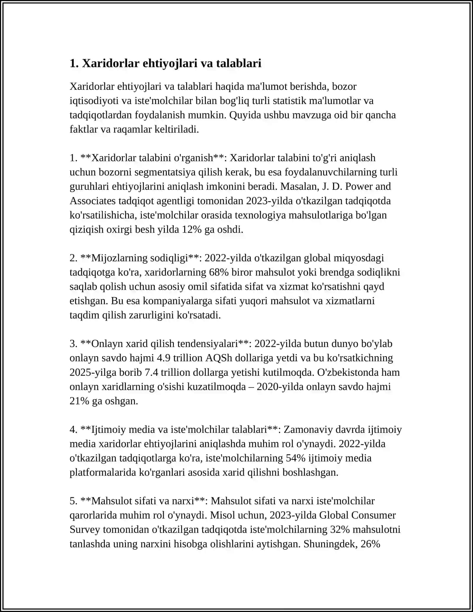 TURLI POYABZAL ASSORTIMENTINI TANLASH VA ASOSLASH 3
