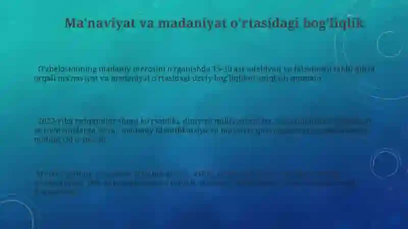 Ma'naviyatning Ma'naviy Sohasi 3