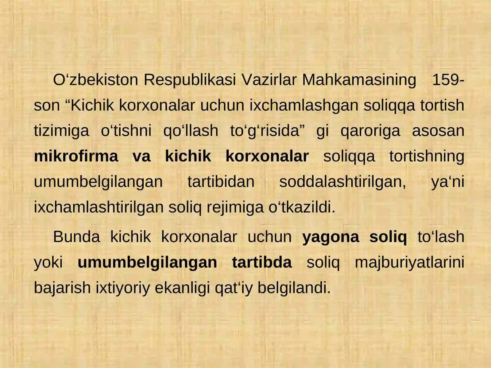 Soddalashtirilgan soliq tizimi 3