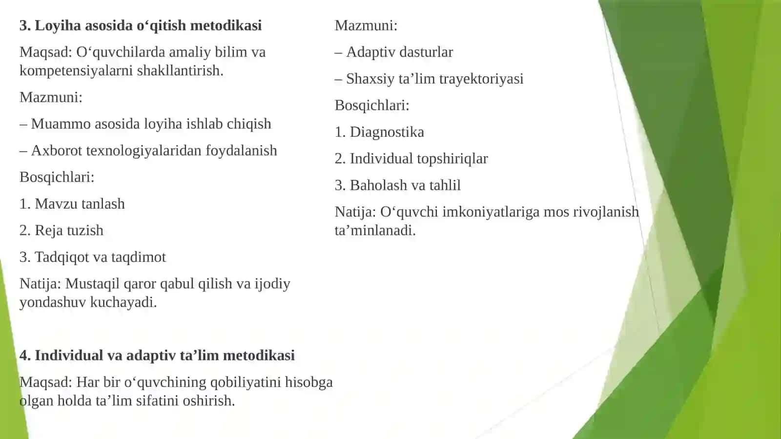 innovatsion texnologiyalar ta'lim sifatini oshirish manbai sifatida 3