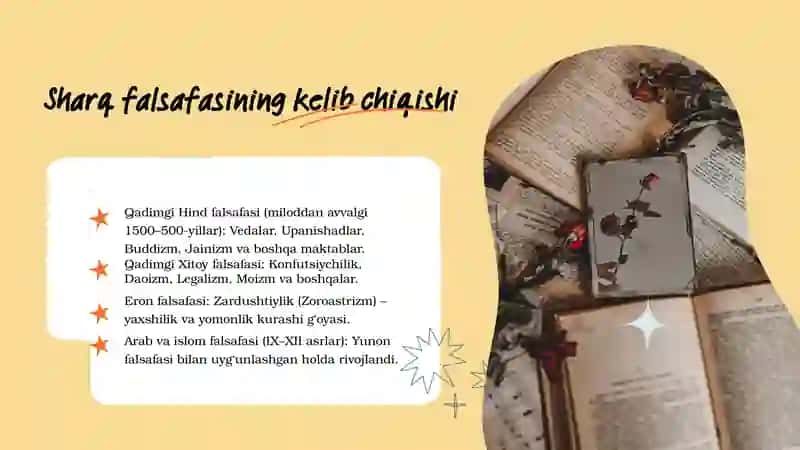 Sharq Falsafasi haqida taqdimot 3