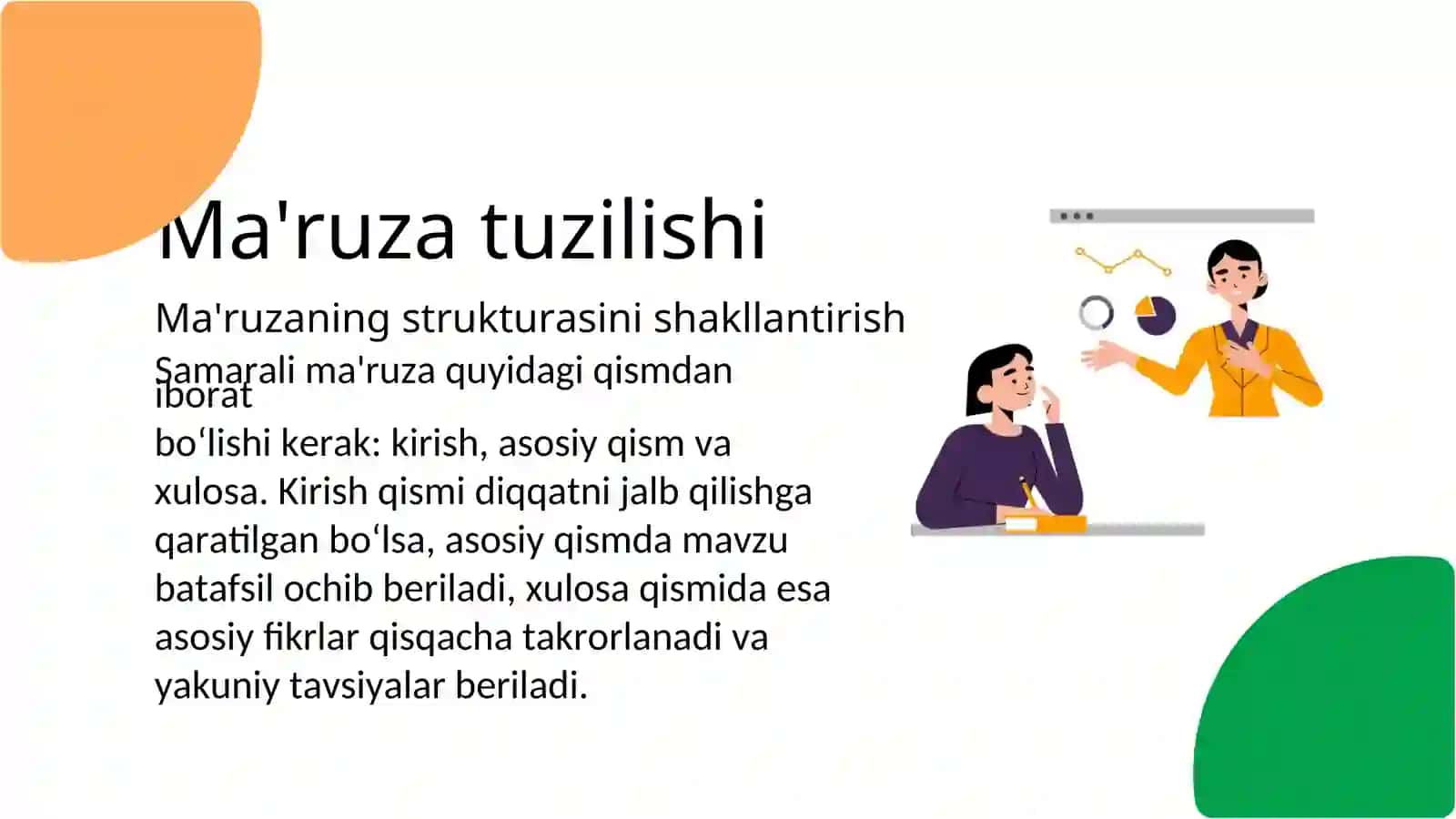 Ma'ruza va ma'ruzachiga qo'yiladigan pedogogik talablar 3