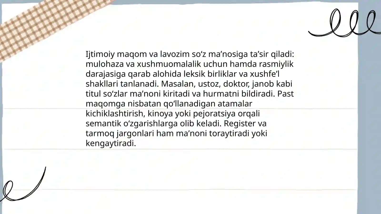 So'z semantikasidagi ijtimoiy komponentlar 3