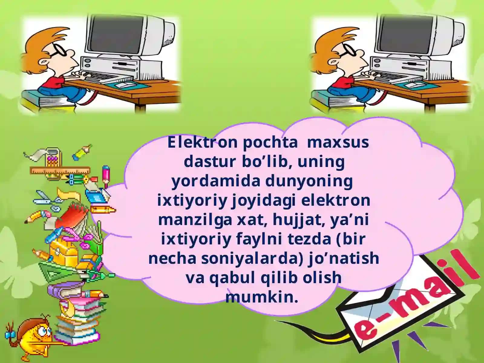 O‘quvchilarni elektron pochtadan foydalanish va internetdan ma’lumotlarni olish usullari bilan tanishtirish yo‘llari 3